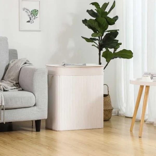 Coș pentru rufe GUS, alb