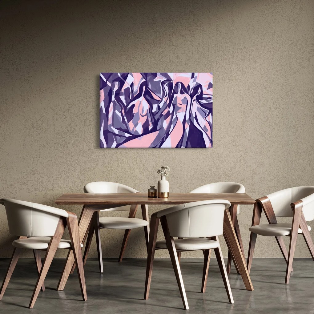 Tablou - Abstract, femei (90x60 cm)