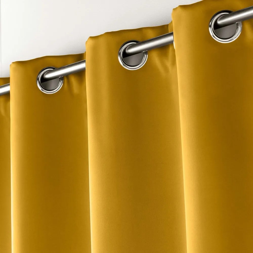 Draperie galbenă blackout 135x280 cm Occult – douceur d'intérieur