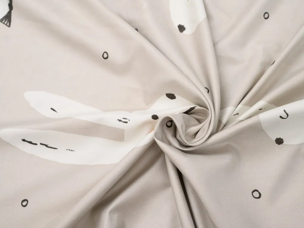Lenjerie de pat din microfibra WHITE RABBIT, bej Dimensiune lenjerie de pat: 70 x 90 cm | 140 x 220 cm