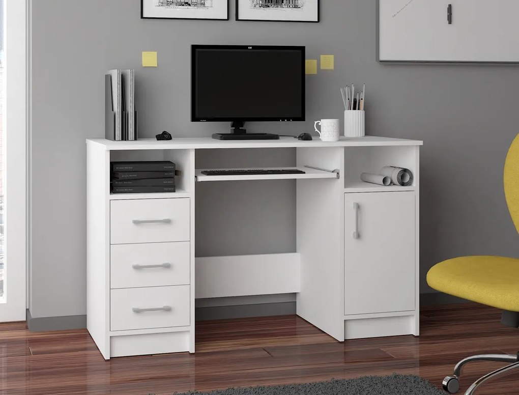 Masă PC Asegura (alb). 1117046