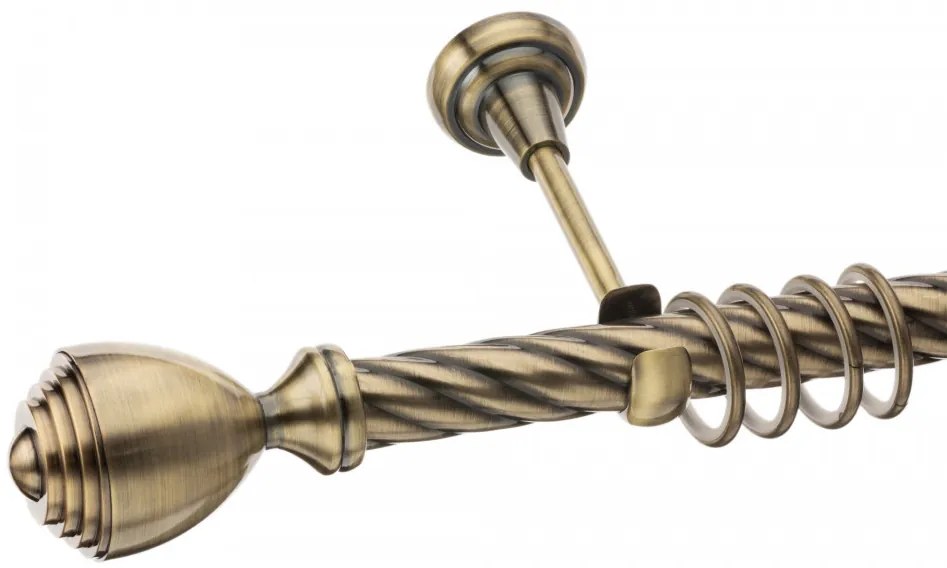 Galerie simpla twister-Palacio twister/25 - AUR ANTIC (Alege marime: 120 cm)