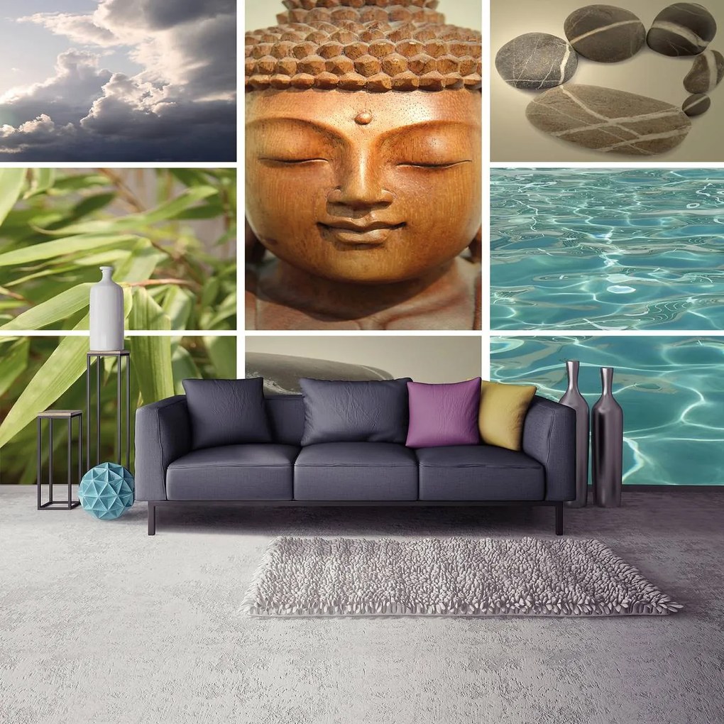 Fototapet - Buddha (254x184 cm)