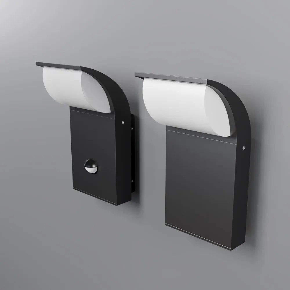 Aplica LED cu senzor de miscare iluminat exterior IP44 Stock