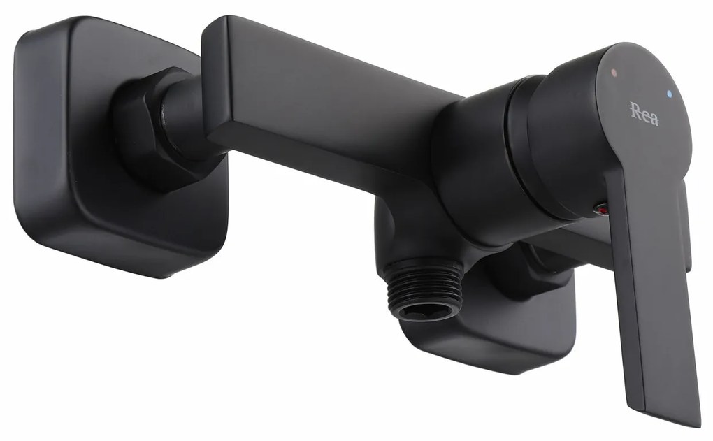 Baterie de dus Argus negru mat