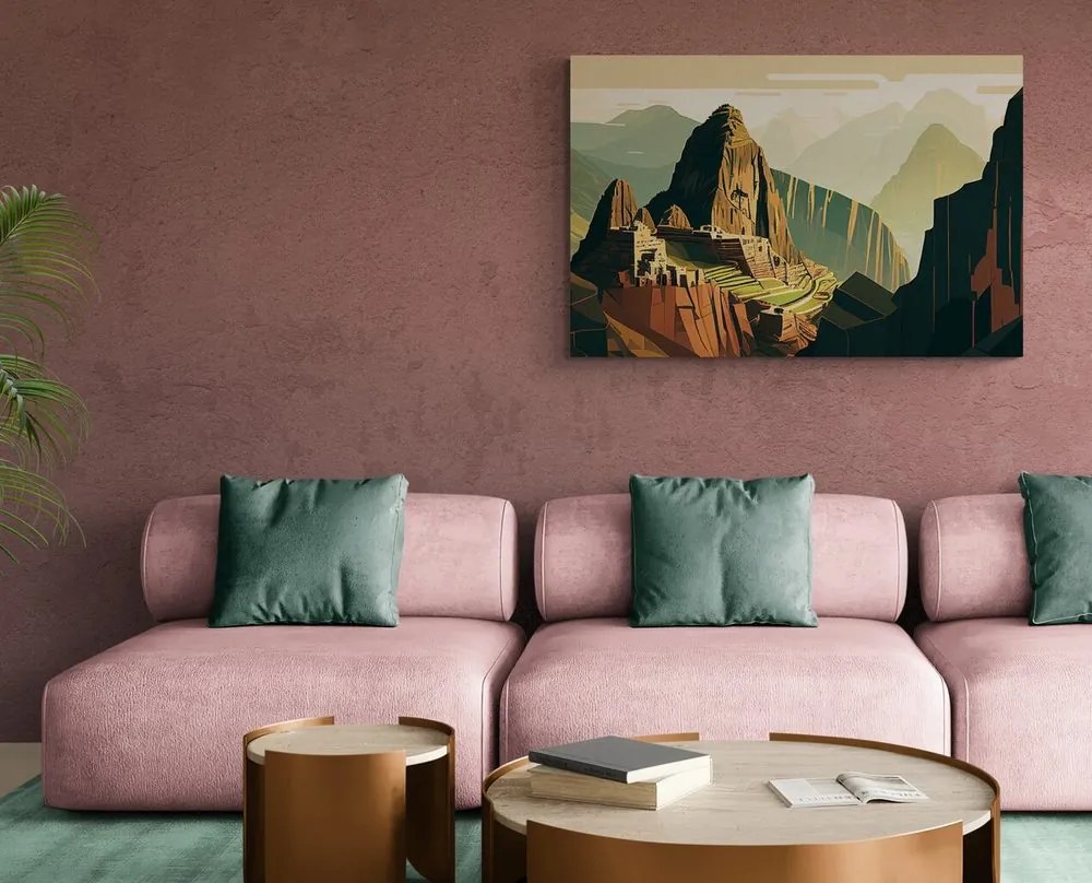 Tablou magnific Machu Picchu