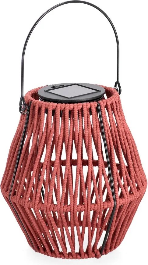 Felinar cu LED roșu solar (înălțime 17 cm) Juny – Yes Everyday