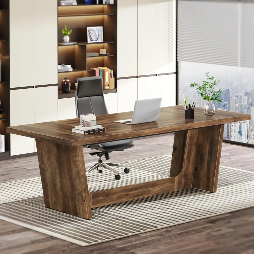 BIM1 - Masa de Birou 180 cm, office, sala conferinta, stil industrial - Maro