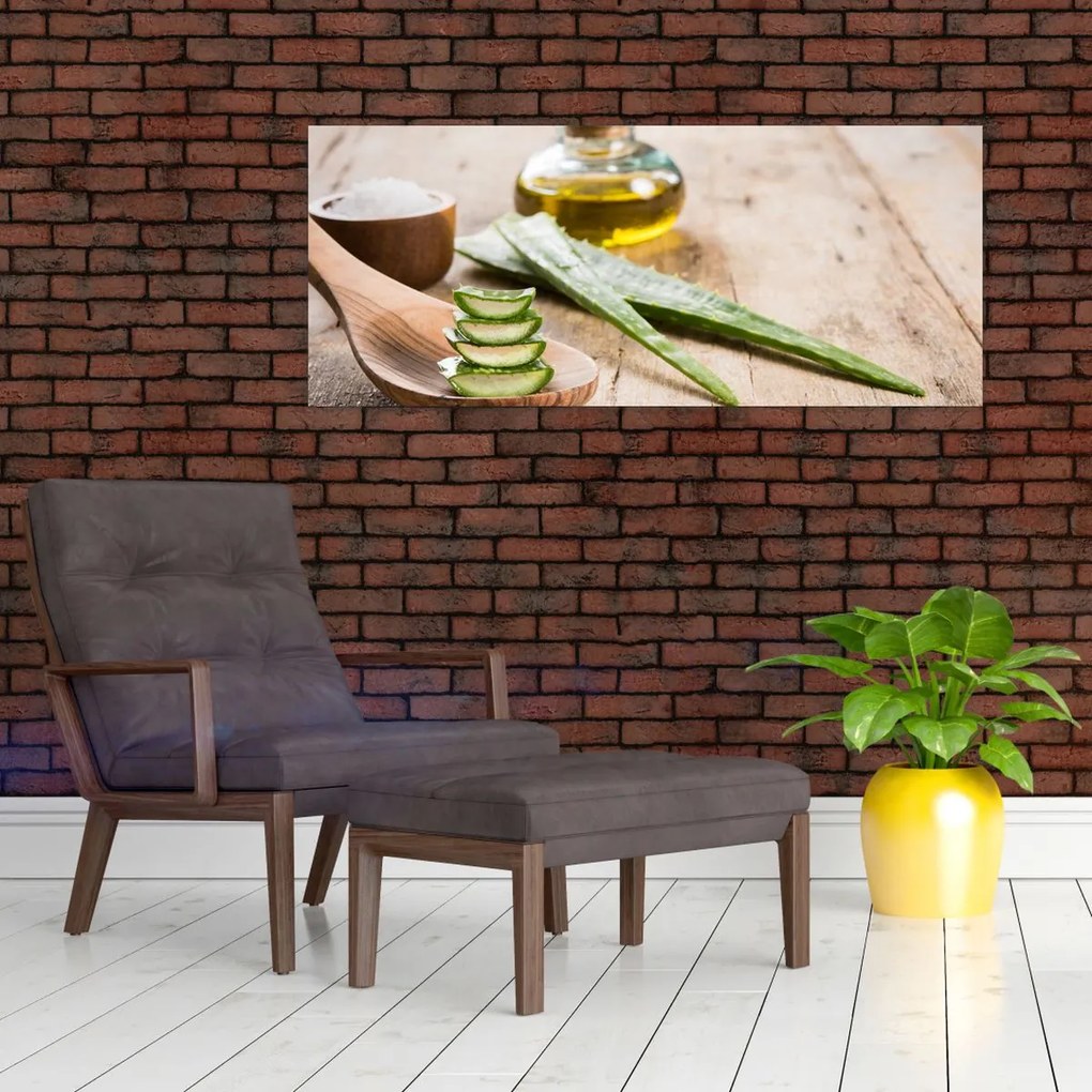 Tablou - Aloe vera (120x50 cm)