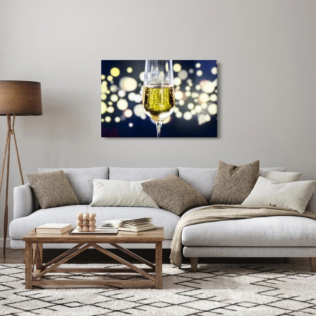 Tablou cu șampanie (90x60 cm)