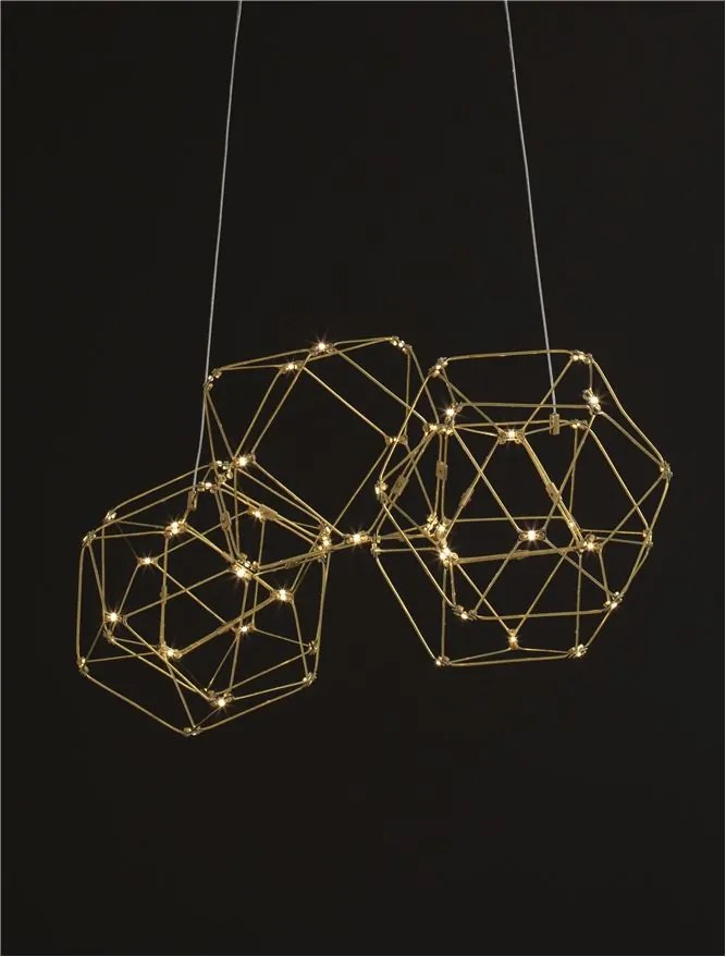 Lustra LED moderna design deosebit NEBULA 84cm