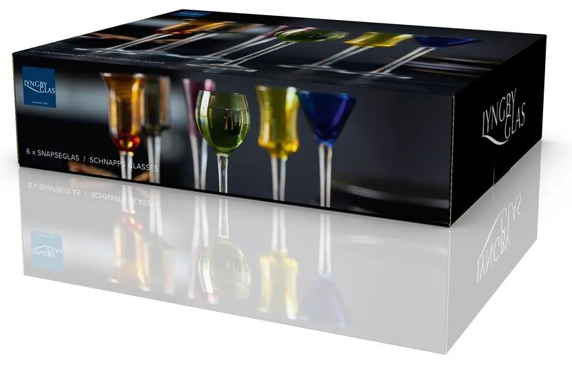 Set de pahare 6 buc. de shoturi 50 ml – Lyngby Glas