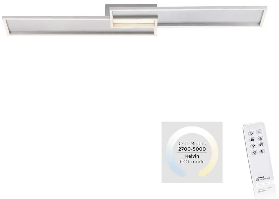 Paul Neuhaus 8371-55 - Lumină de tavan cu LED Dimmer AMARA LED/40W/230V + telecomandă