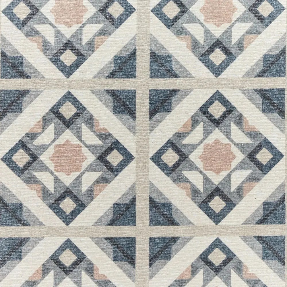 Covor tip traversă gri-crem lavabil 76x230 cm Victoria Orange – Think Rugs