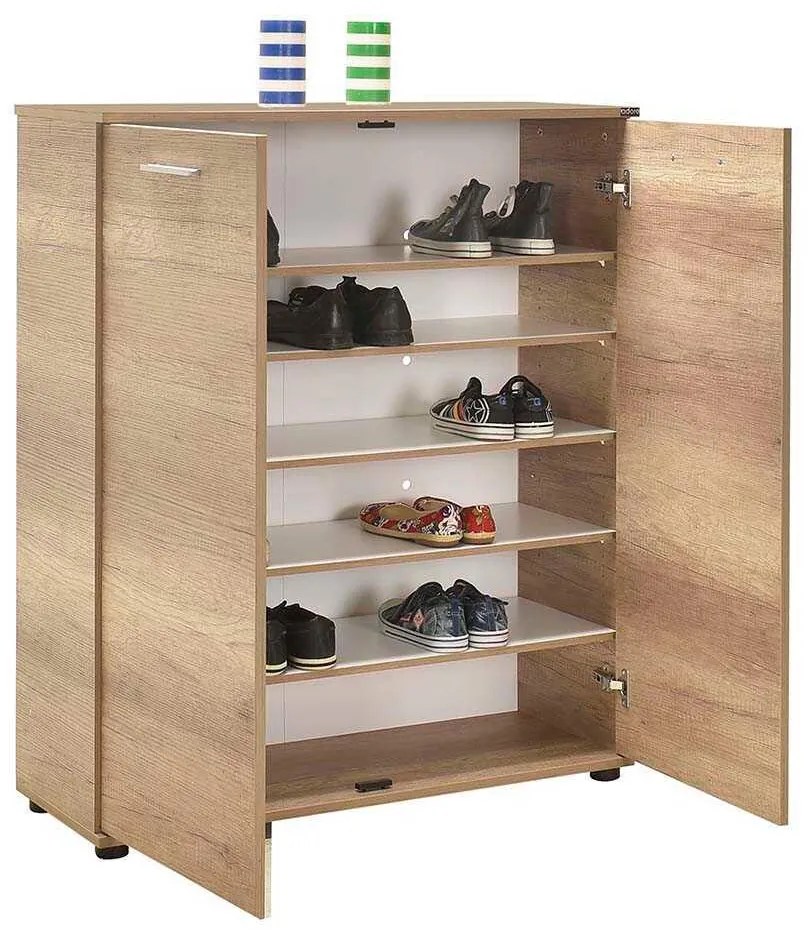 Pantofar Adore Elegance, 2 usi, 5 rafturi, capacitate 24 perechi incaltaminte, 91 x 108 x 35 cm