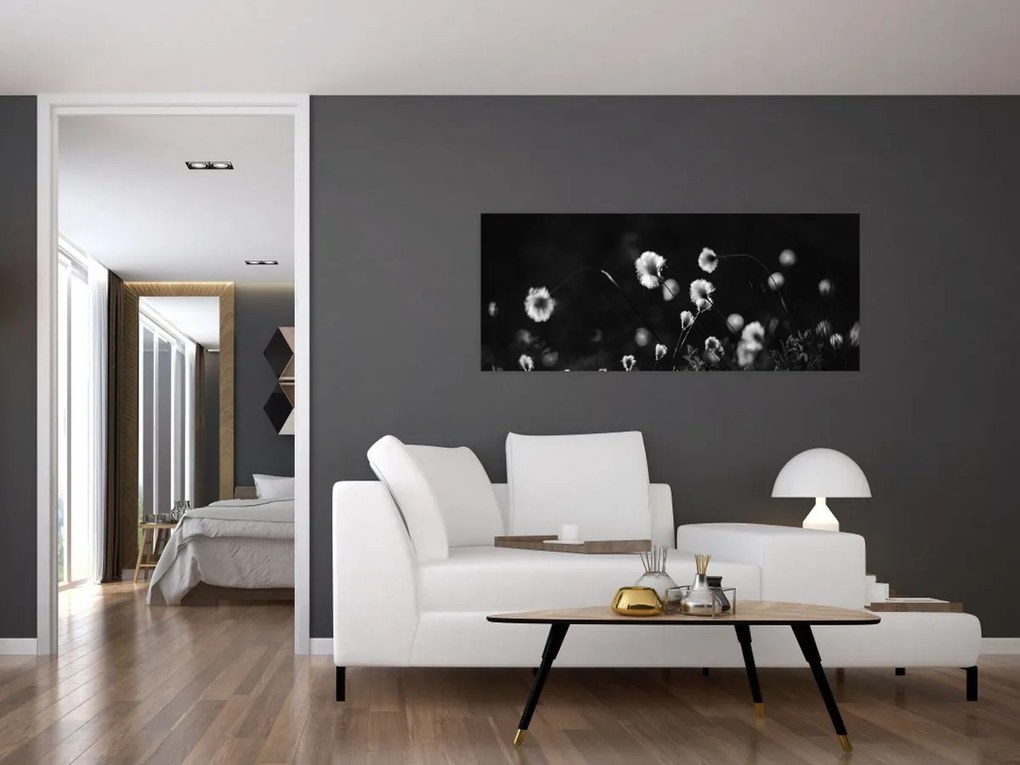 Tablou - Pajiște cu iarbă de cozonac N⁰1 (120x50 cm)