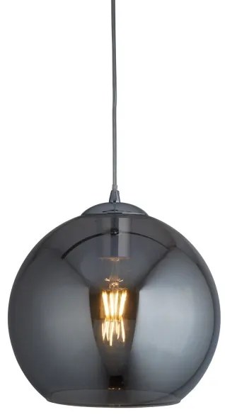 Searchlight - Lustră pe cablu BALL 1xE27/60W/230V negru