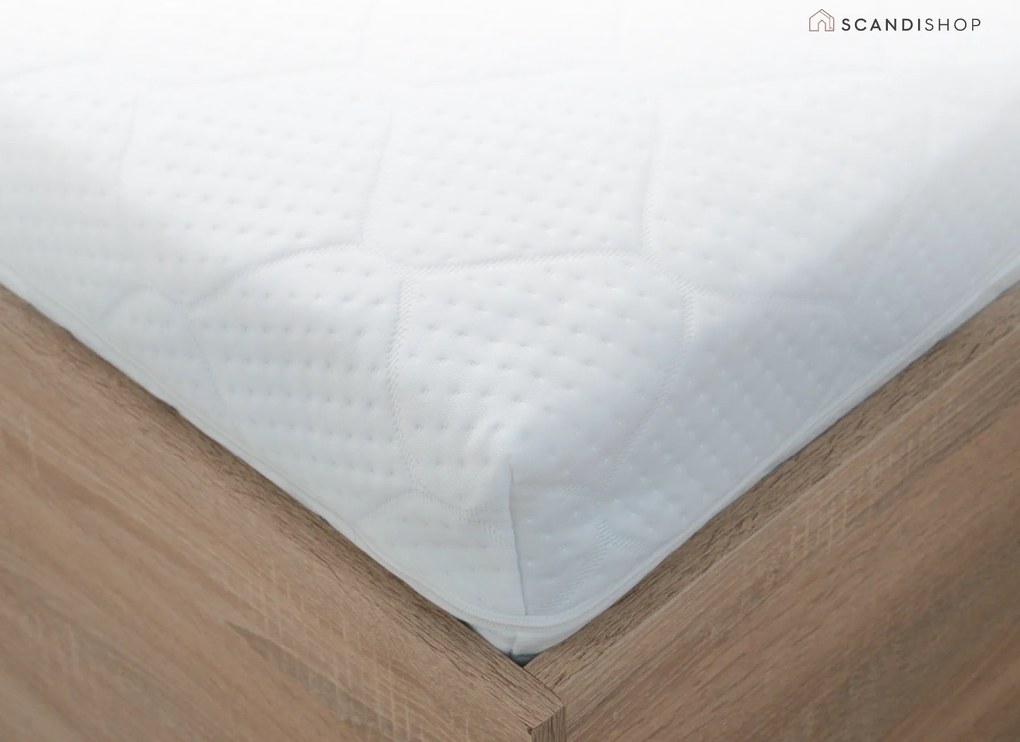 Saltea cu arcuri impachetate individual si fibra de cosos COCO MAXI 20 cm 160x200 cm Protectie saltea: Incluzine protectia de saltea