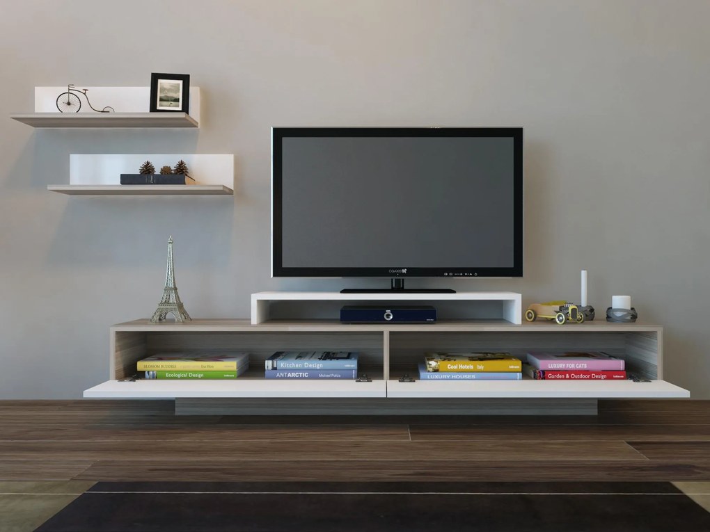 Mobilier living Luscious (alb + cordoba). 1102300