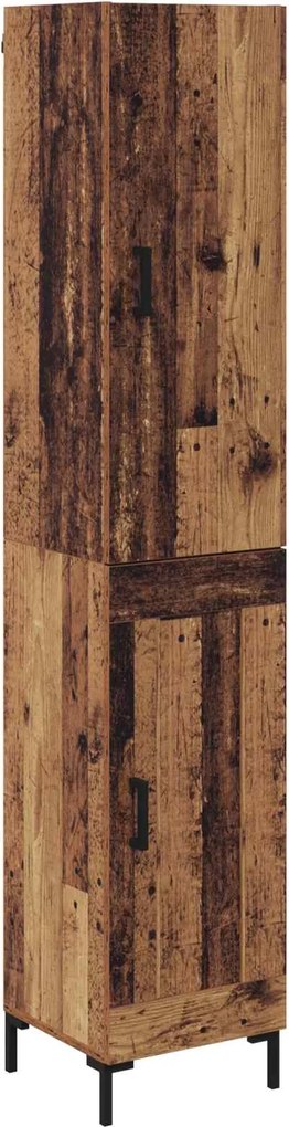 vidaXL Bufet Lemn Vechi 69,5 x 34 x 180 cm Lemn compozit