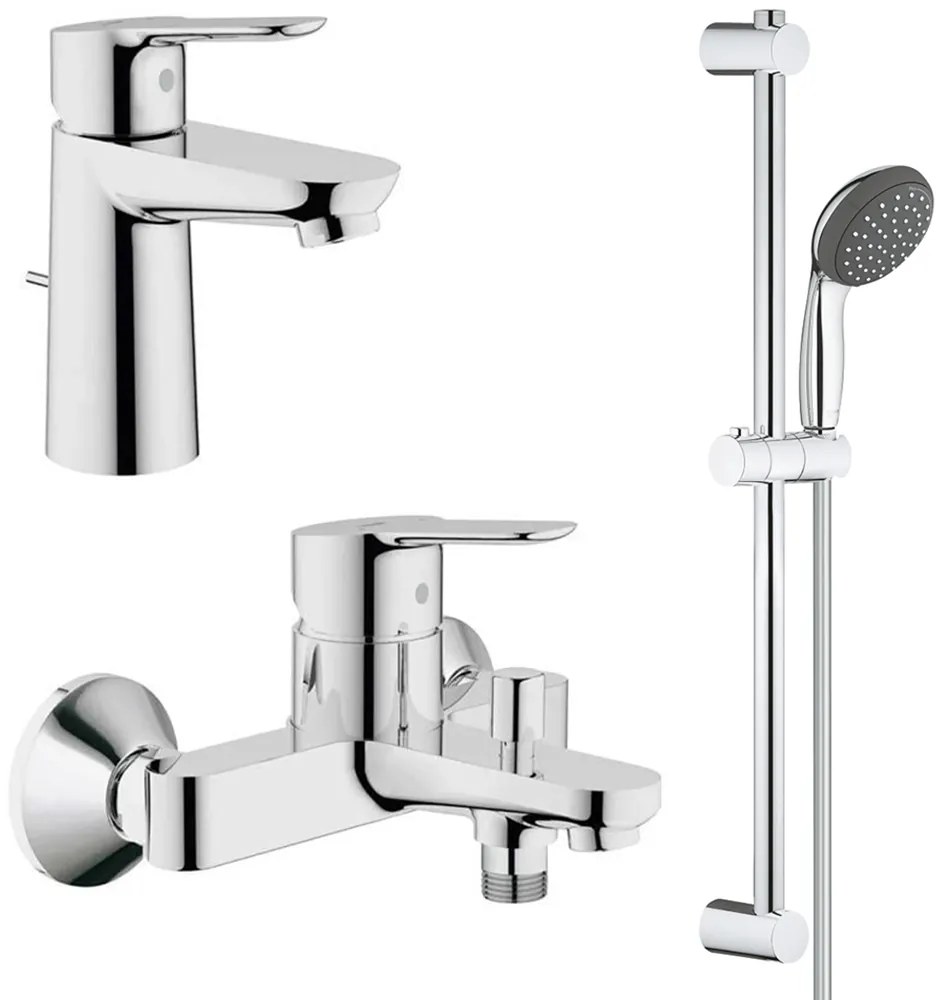 Pachet complet baterii baie 3 in 1 Grohe "Prima Casa" marimea S-(23328000,23334000,27948000 )