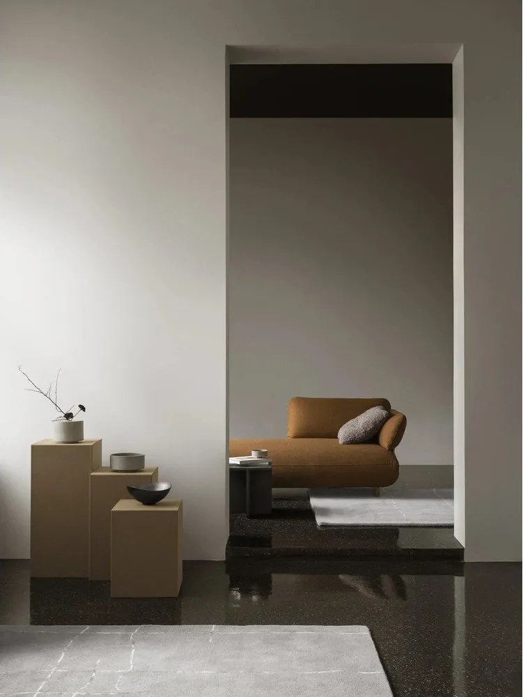 Suport pentru flori din piele artificială/din carton (înălțime 60 cm) Sahla – Blomus