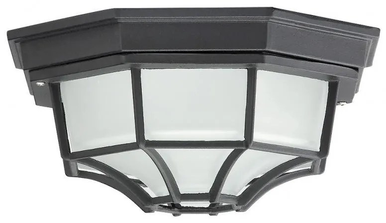 Plafoniera pentru iluminat exterior IP43, negru Milano
