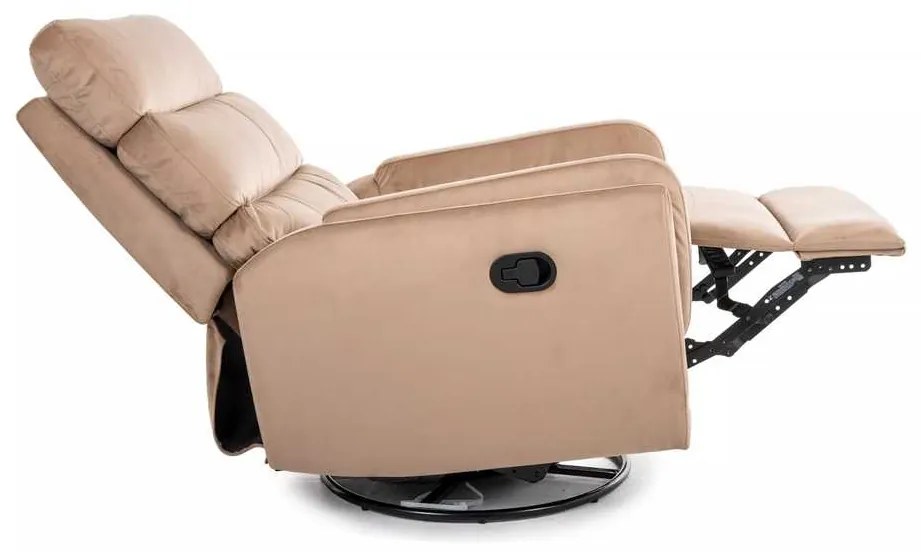 Scaun reclinabil Belfort Velvet, bej