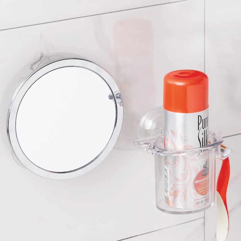 Oglindă cu ventuză iDesign Suction Gia, 14 cm