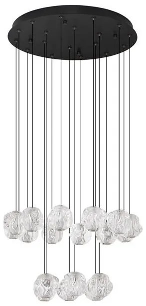 Lustra casa scarii cu pendule LED suspendate, deosebita design lux YFOS