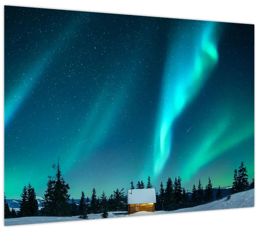 Tablou - Aurora Boreală (70x50 cm)