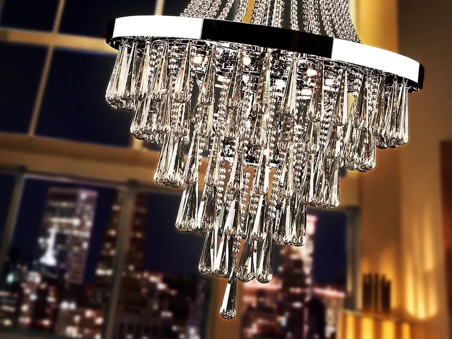 Candelabru elegant cu cristale K9 Palace 810637