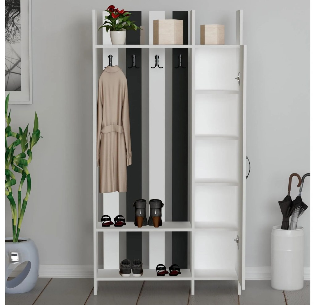 Mobilier Hol Tonuse (alb + antracit) . 1093939