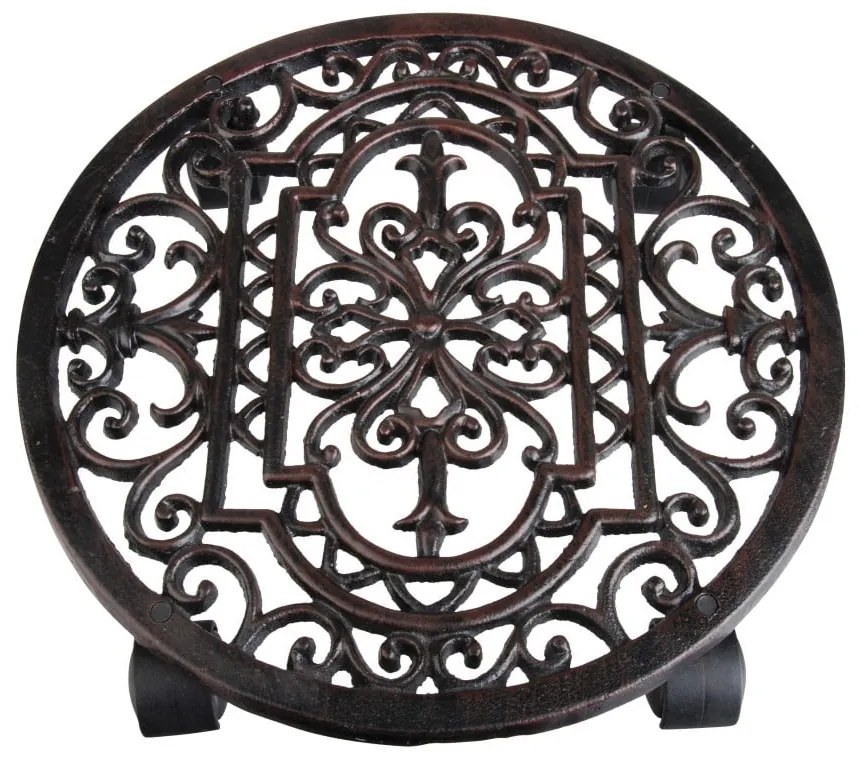 Bază mobilă pentru ghiveci din metal ø 29 cm Ornament – Esschert Design