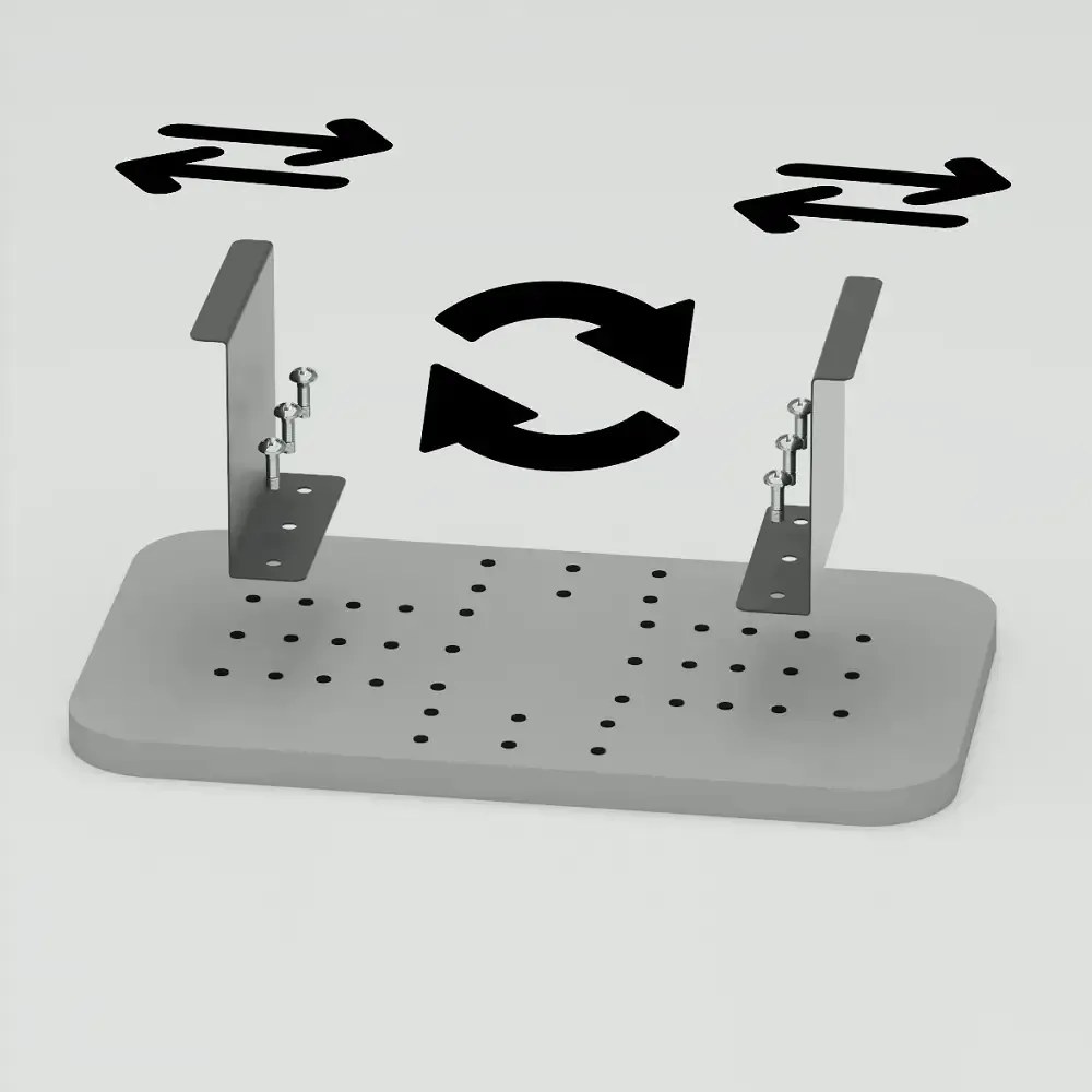 Măsuță Laterală Verla Homs, Dreptunghiulară, 25046