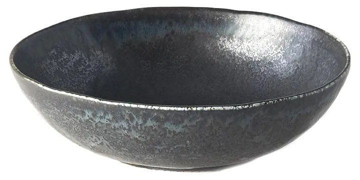 Bol oval din ceramică MIJ BB, ø 17 x 15 cm, negru