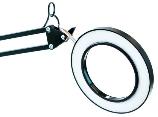 Lampă LED dimabilă de masă cu lupă Brilagi LED/12W/5V 3000/4200/6000K negru