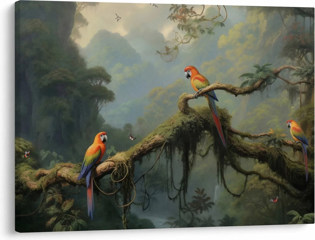 Tablou - Pădure tropicală (70x50 cm)
