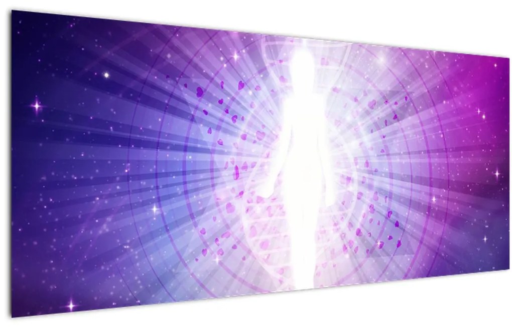 Tablou abstract - Femeie (120x50 cm)