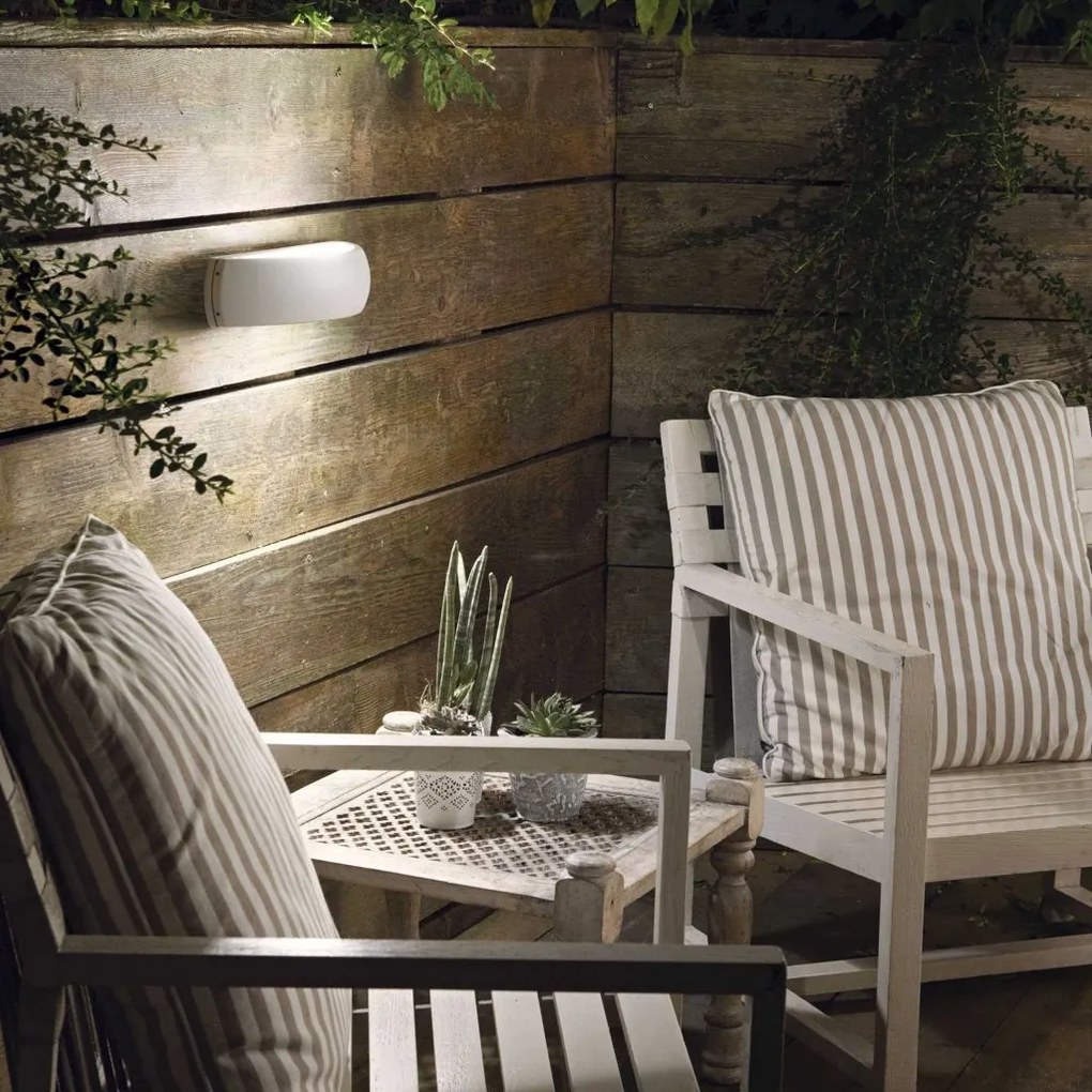 Aplica de exterior iluminat ambiental IP54 Giove ap1 gri