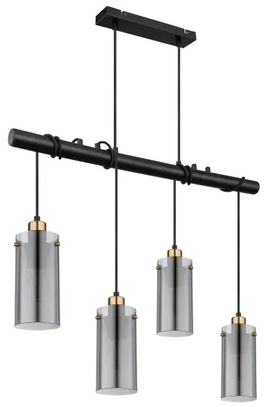 Lustră pe cablu FANNI 4xE27/40W/230V Globo 15564-4H