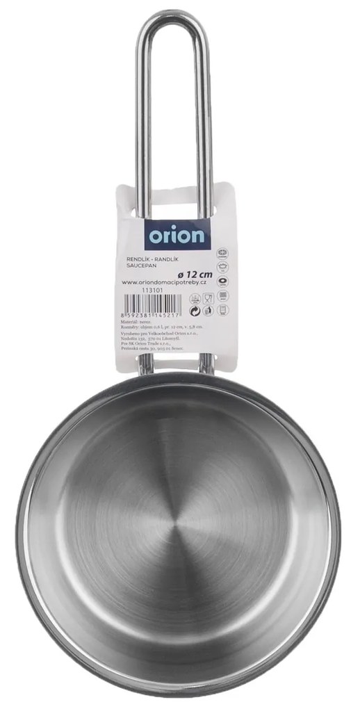 Cratiță din inox Orion Anett 0,6 l, 12 cm