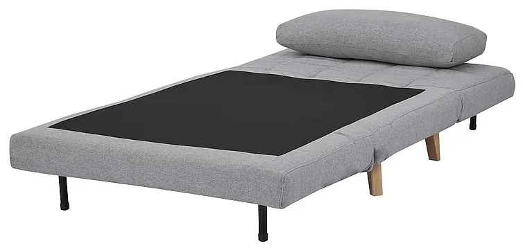 Fotoliu extensibil gri BILLY