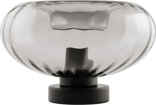 Osram - Lampă de masă DECOR SMOKE 1xE27/12W/230V negru/gri fumuriu