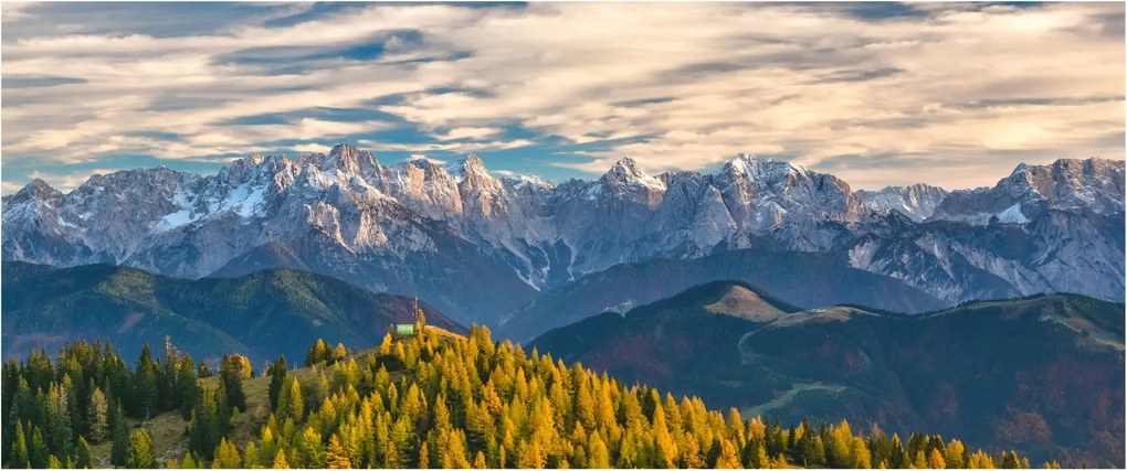 Tablou - panorama montană (120x50 cm)