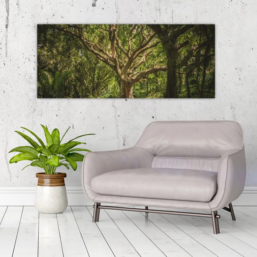 Tablou cu copaci (120x50 cm)