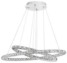 Suspensie moderna cristal led 52W Celine 7403002 Nova Luce