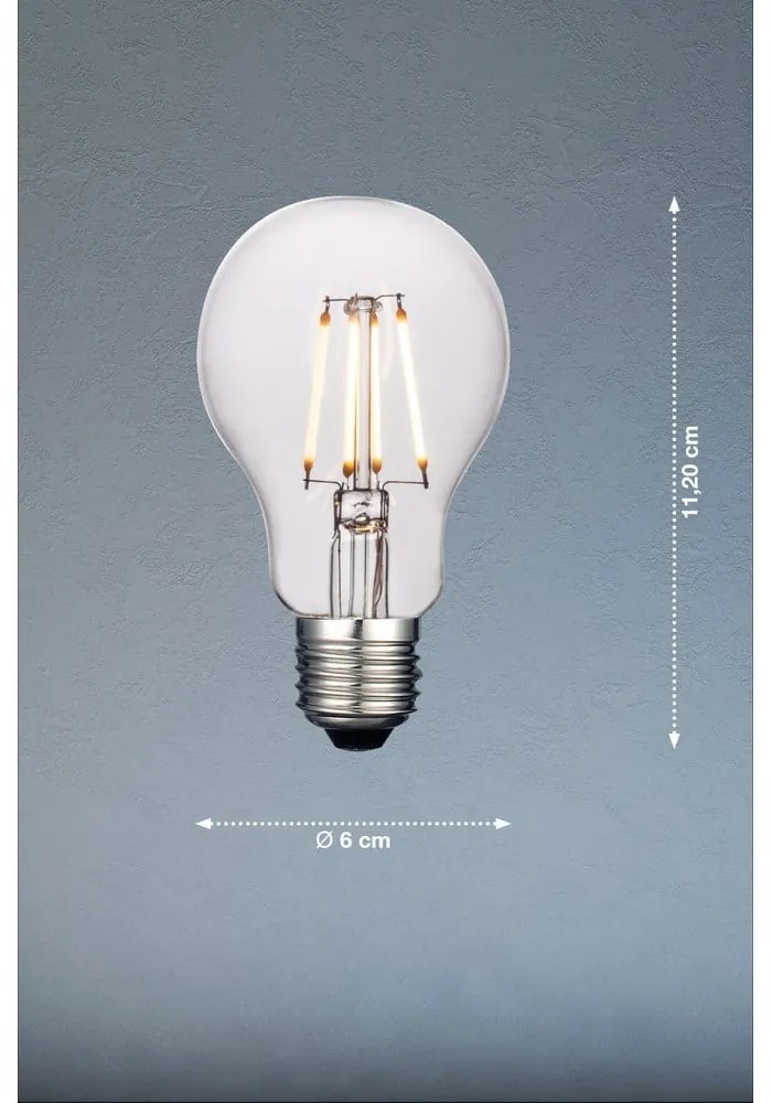 Bec E27, cu lumină caldă 4 W Standard – Fischer &amp; Honsel