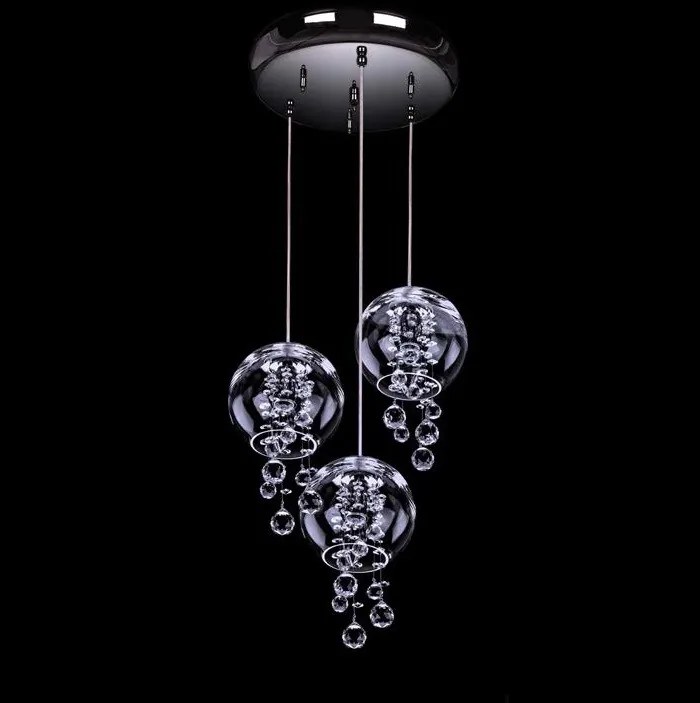 Lustra deosebita design LUX cu 3 pendule TALE OF RAIN 03-CH