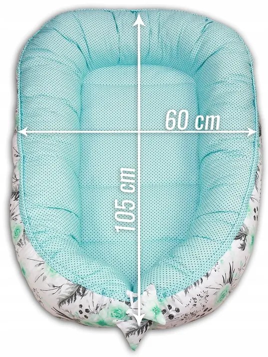 ShopJK SET PENTRU PĂTUȚ - 7 PIESE - MINTY ROSE - 014502